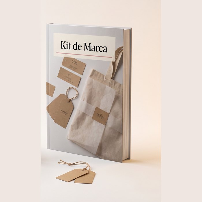 Kit de Marca Imprimible — etiquetas, tarjetas y packaging